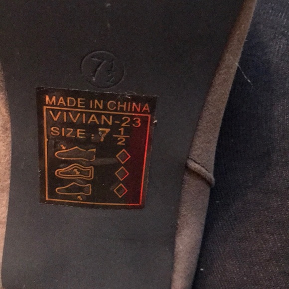 Heel boots with faux fur - Picture 6 of 6